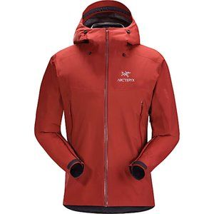 NEW Arc'teryx Mens Beta SL Hybrid GoreTex Jacket Hood Waterproof Shell Red